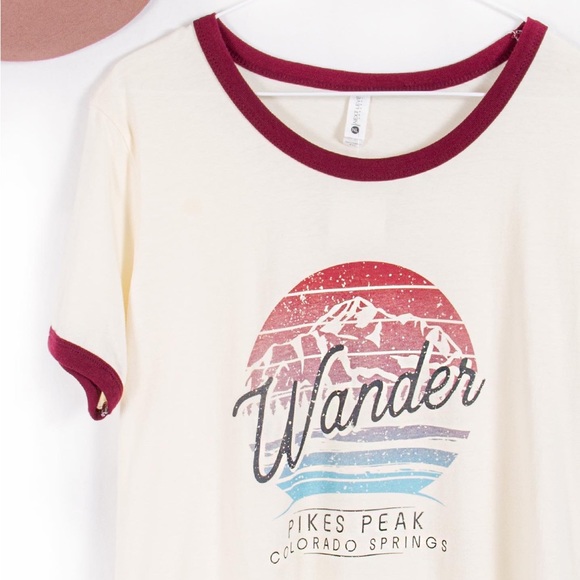 Next Level Apparel Tops - Wander Pikes Colorado Tee